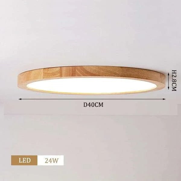 Led Wood Ceiling Lamp - Julia M LifeStyles