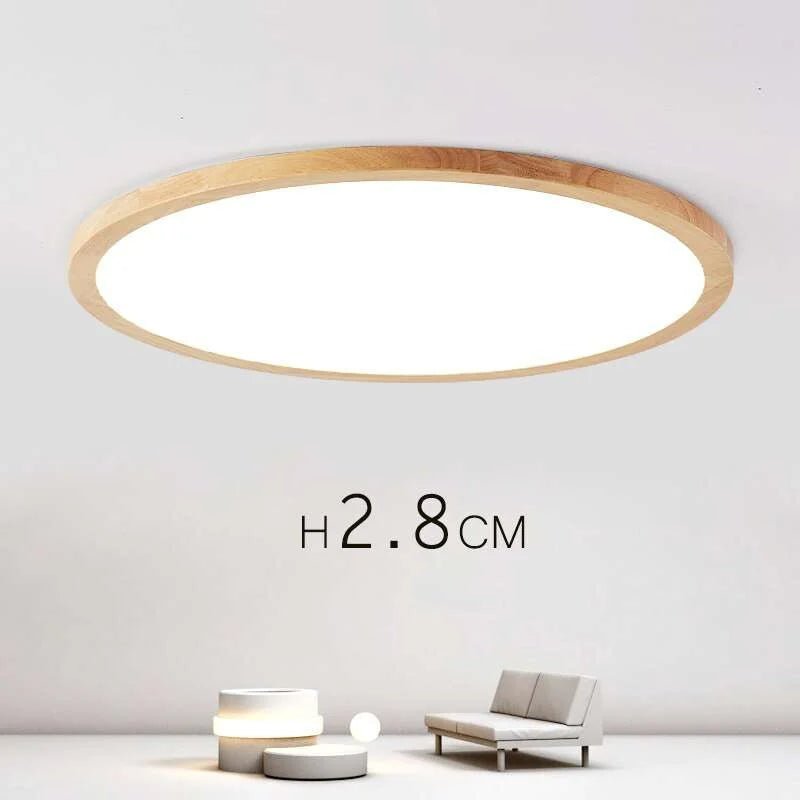 Led Wood Ceiling Lamp - Julia M LifeStyles