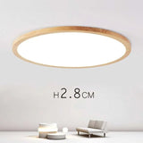 Led Wood Ceiling Lamp - Julia M LifeStyles