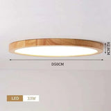 Led Wood Ceiling Lamp - Julia M LifeStyles