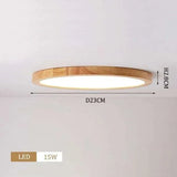 Led Wood Ceiling Lamp - Julia M LifeStyles