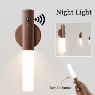 LED Wood USB Night Light - Julia M LifeStyles