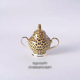 Leopard Print Luxury Bone China Coffee & Tea Set - Julia M LifeStyles