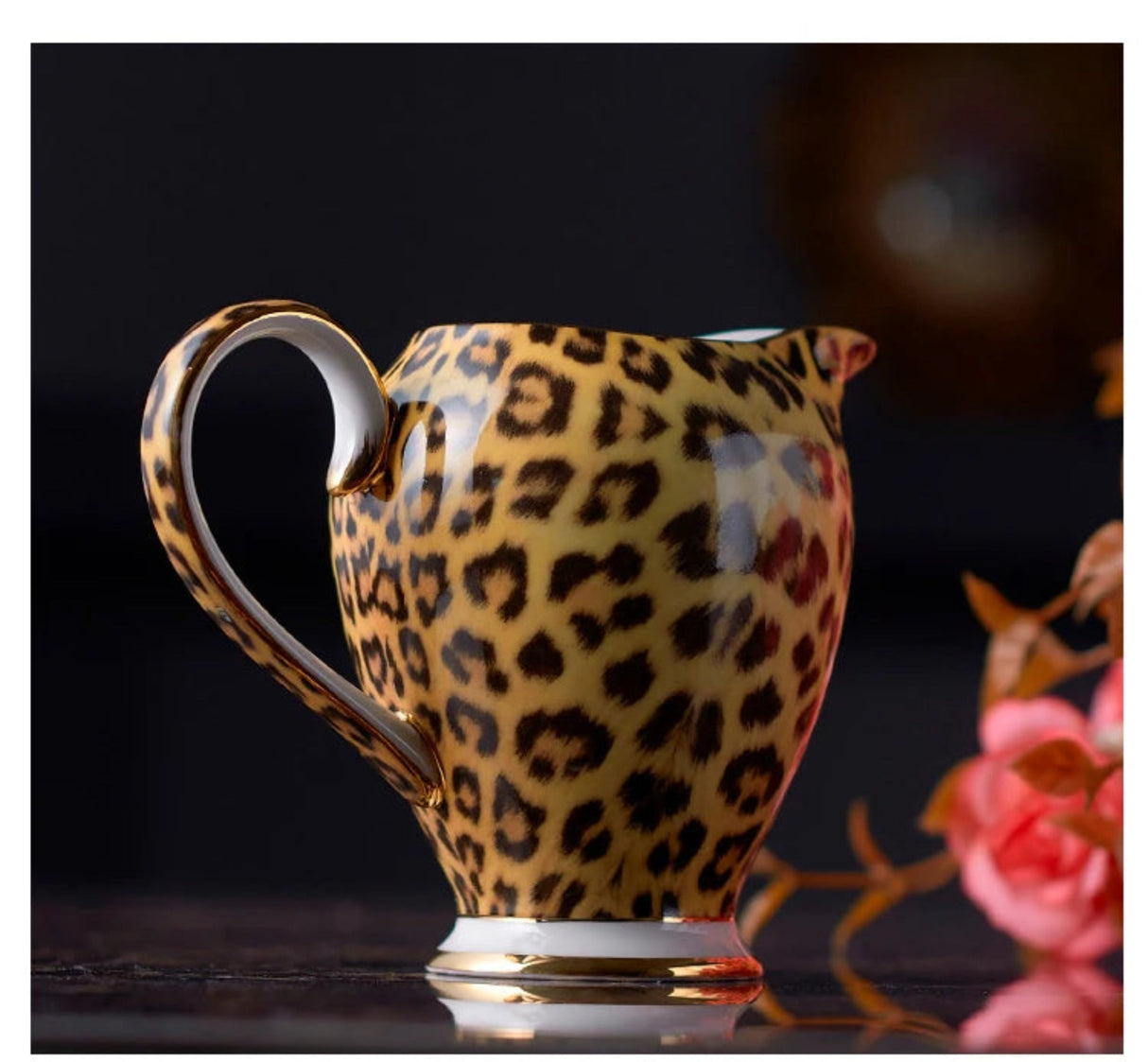 Leopard Print Luxury Bone China Coffee & Tea Set - Julia M LifeStyles