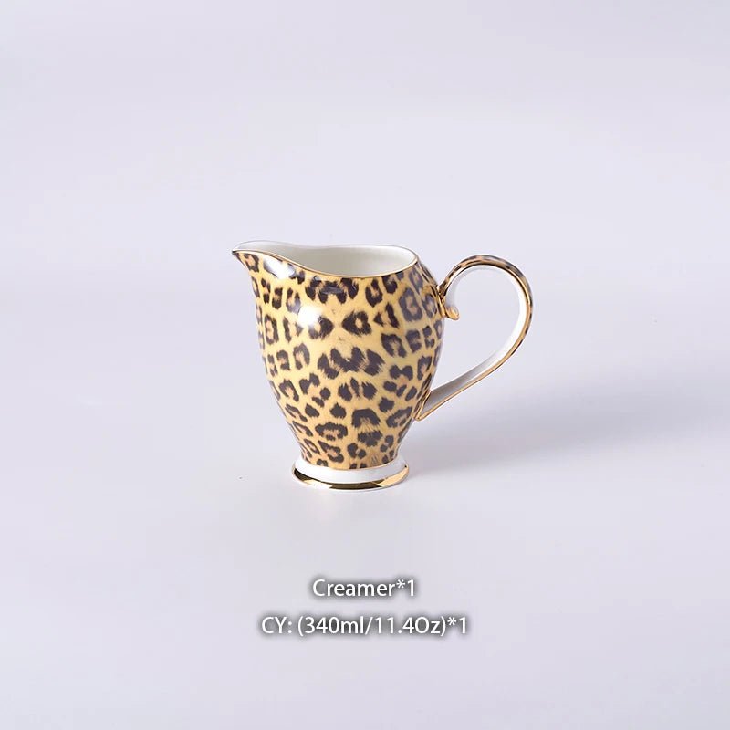 Leopard Print Luxury Bone China Coffee & Tea Set - Julia M LifeStyles