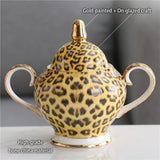 Leopard Print Luxury Bone China Coffee & Tea Set - Julia M LifeStyles