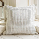 Light Luxury Black and White Jacquard Cushion Covers - Julia M LifeStyles