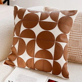 Light Luxury Brown Throw Pillow Cover - Decorative Cushion for Home - Julia M LifeStyles