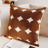 Light Luxury Brown Throw Pillow Cover - Decorative Cushion for Home - Julia M LifeStyles