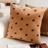 Light Luxury Brown Throw Pillow Cover - Decorative Cushion for Home - Julia M LifeStyles