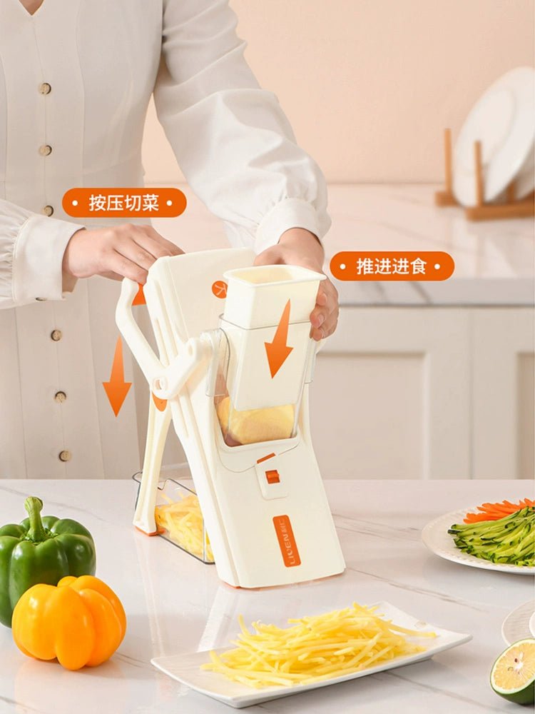 Liven Vertical Chopper Household Multi-Functional Shred Chopper Shredded Potatoes Kitchen Slicer and Grater - Julia M LifeStyles