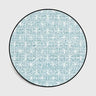 Living Room Computer Chair Area Rug Kids Play Curtain Floor Mat Wardrobe Floral Pattern Print Round - Julia M LifeStyles