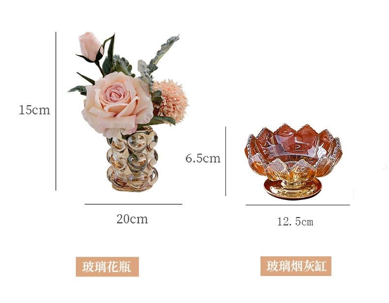 Living Room Good-looking Paper Extraction Box Ornamental Flower Candy Plate Suit Modern Entry Lux Style Dining Table Tissue Storage Box - Julia M LifeStyles