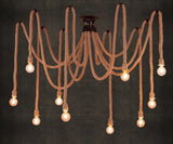 Loft Vintage Hemp Rope Pendant Lamp - Julia M LifeStyles