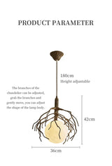 Lunar Tree Branch Pendant Chandelier & Table Lamp - Julia M LifeStyles