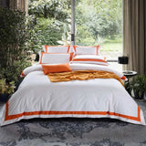 Luxurious 100% Cotton Hotel White Bedding Set - Julia M LifeStyles