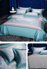 Luxurious 1000TC Egyptian Cotton Bohemian Duvet Cover Set - 4 Pieces - Julia M LifeStyles