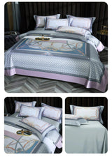 Luxurious 1000TC Egyptian Cotton Bohemian Duvet Cover Set - 4 Pieces - Julia M LifeStyles