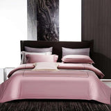 Luxurious 1000TC Egyptian Cotton Embroidered Duvet Cover Set - Eggshell Color - Julia M LifeStyles