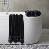 Luxurious Black Cotton Bath Sheet Set - Soft, Quick Dry, and Absorbent - Julia M LifeStyles