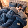 Luxurious Double - sided Velvet Lamb Winter Quilt - Ultimate Comfort and Warmth - Julia M LifeStyles