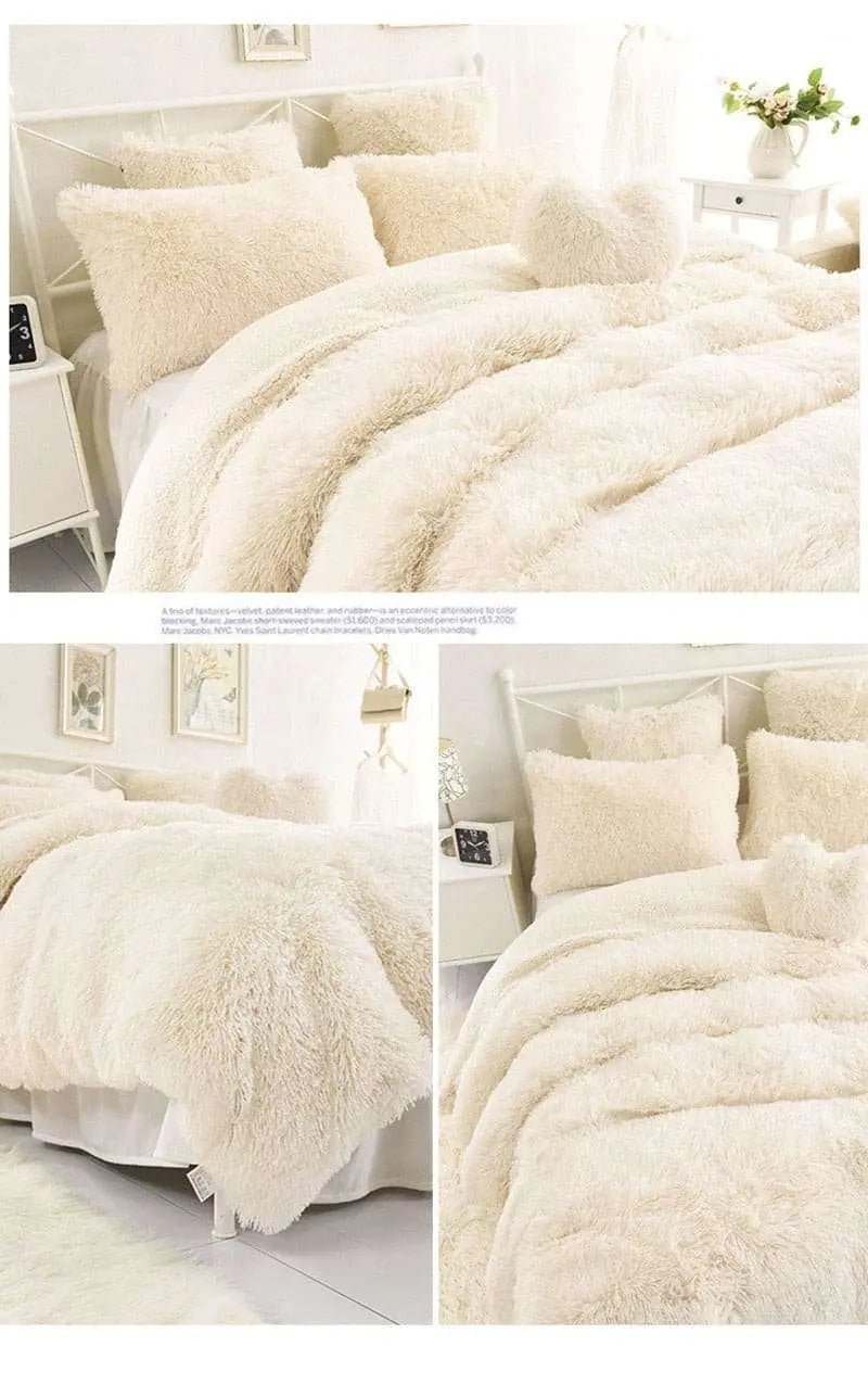 Luxurious Shaggy Fur Blanket - Julia M LifeStyles