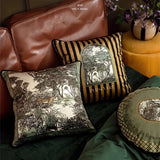 Luxurious Velvet Jungle Leopard Cushion Cover - Julia M LifeStyles