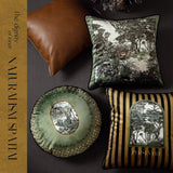 Luxurious Velvet Jungle Leopard Cushion Cover - Julia M LifeStyles