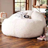 Luxurious Velvet Lamb Bean Bag Cover: Customisable Comfort for All Ages - Julia M LifeStyles