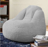 Luxurious Velvet Lamb Bean Bag Cover: Customisable Comfort for All Ages - Julia M LifeStyles