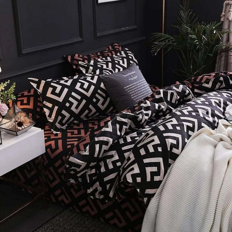 Luxury Black Bedding Set - Julia M LifeStyles