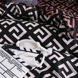 Luxury Black Bedding Set - Julia M LifeStyles