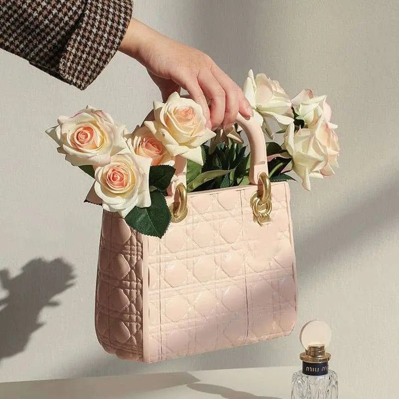 Luxury Brand Handbag Vase Flower Pot Ornaments - Julia M LifeStyles