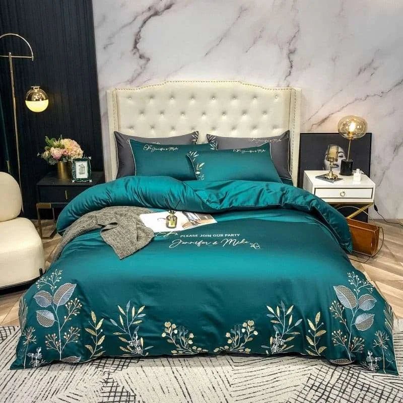 Luxury Cotton Duvet Cover Set - 1000TC - Julia M LifeStyles