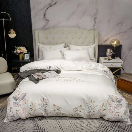 Luxury Cotton Duvet Cover Set - 1000TC - Julia M LifeStyles