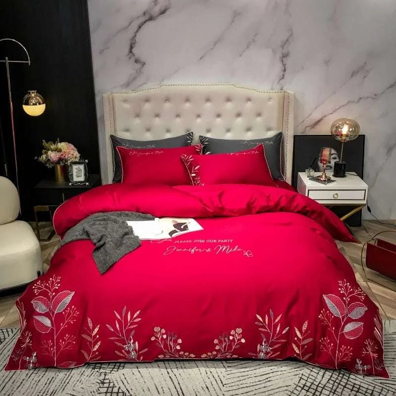 Luxury Cotton Duvet Cover Set - 1000TC - Julia M LifeStyles