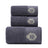 Luxury Cotton Towel Set - 2 Hand & Face Towels, 1 Big Bath Towel - Julia M LifeStyles