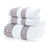 Luxury Cotton Towel Set - 2 Hand & Face Towels, 1 Big Bath Towel - Julia M LifeStyles