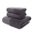 Luxury Cotton Towel Set - 2 Hand & Face Towels, 1 Big Bath Towel - Julia M LifeStyles