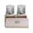 Luxury Crystal Whiskey Glass Set with Coasters - Julia M LifeStyles