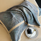 Luxury Digital Printing Cotton Bedding Set Duvet Cover Linen Fitted Sheet Pillowcases Home Textile - Julia M LifeStyles