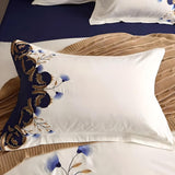 Luxury Egyptian Cotton Embroidered Bedding Set - Julia M LifeStyles