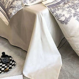 Luxury Egyptian Cotton Floral Embroidered Bedding Set - Julia M LifeStyles