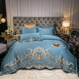 Luxury Embroidered Cotton Bedding Set - Julia M LifeStyles