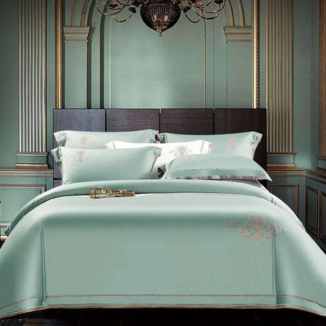 Luxury Embroidered Egyptian Cotton Bedding Set - Julia M LifeStyles