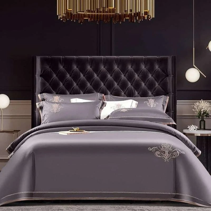 Luxury Embroidered Egyptian Cotton Bedding Set - Julia M LifeStyles