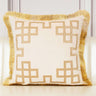 Luxury Embroidered Velvet Cushion Cover with Tassel - Julia M LifeStyles