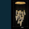 Luxury Gold Nordic Chandelier - Julia M LifeStyles