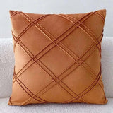 Luxury Golden Plush Fur Cushion Cover - Julia M LifeStyles