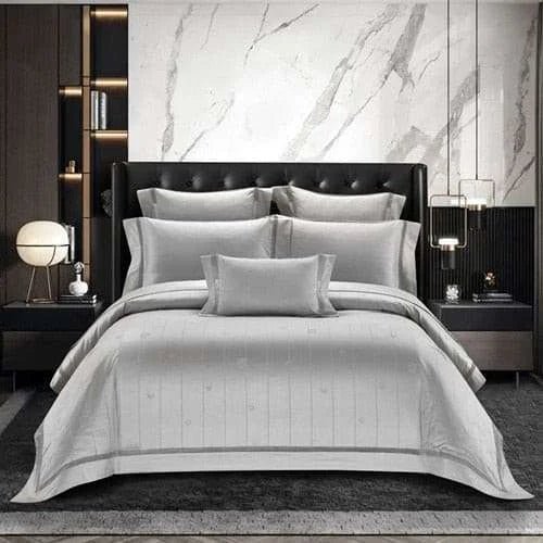 Luxury Jacquard Cotton Duvet Cover Set - Julia M LifeStyles